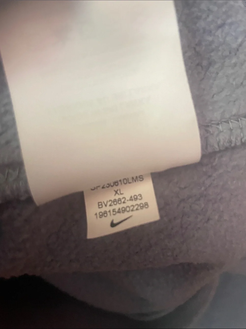 Nike Crewneck Sweatshirt with Embroidered Logo